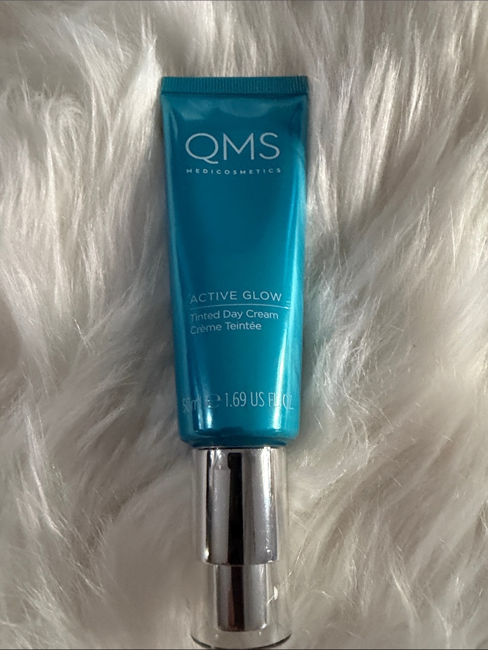 QMS Active Glow Tinted Day Cream — Blue Hydrating Tint